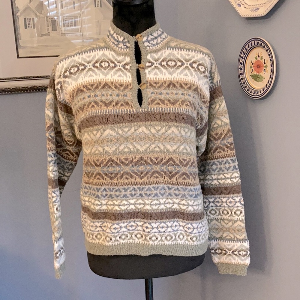 Fairisle Pattern Sweater